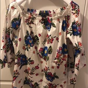 Off the shoulder top. Cute bell sleeves!